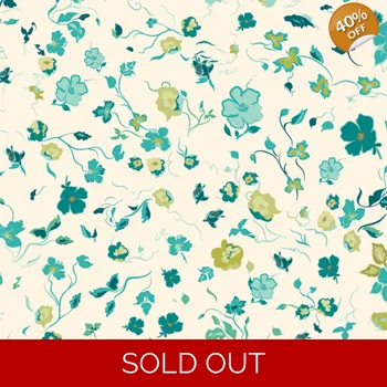 Art Gallery Fabrics - Bloomcore - Joie de Clair - Lagoon